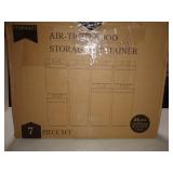 Airtight Food Storage Containers, Vtopmart 7 Pieces BPA Free Plastic Cereal Containers with Easy Lock Lids, for Kitchen Pantry Organization and Storage, Include 24 Labels