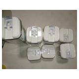 Airtight Food Storage Containers, Vtopmart 7 Pieces BPA Free Plastic Cereal Containers with Easy Lock Lids, for Kitchen Pantry Organization and Storage, Include 24 Labels