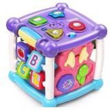 VTech Busy Learners Activity Cube- Purple