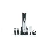 Oster 4in1 Wine Savoring Experience with Cordless Electric Wine Opener, Wine Kit - Silver