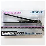 BaByliss PRO Nano Titanium Ultra-Sleek Straightening Iron, 1"