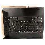 TYPECASE Flexbook- iPad Keyboard Case for iPad 10.2 2019, iPad Air 10.5 2019, iPad Pro 10.5 2017 - Backlit - 360 Rotatable - Wireless - Tablet Case