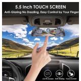 AZDOME PG01 Dash Cam Review: Comes with HD 10800 Camera and 5.5 inch Screen