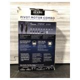 Andis 24075 Pivot Motor Clipper/trimmer Combo, Black