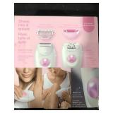 Braun Silk-epil 3 3-270, Epilator for Women for Long-Lasting Hair Removal, White/Pink