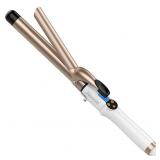 Hoson 1 Inch Curling Iron Professional Ceramic Tourmaline Coating Barrel Hair Curler, LCD Display with 9 Heat Setting(225Â°F to 450Â°F for All Hair Types, Glove Include)