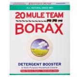 20 Mule Team Borax Detergent Booster & Multi-Purpose Household Cleaner, 65 Ounce, 4 Count