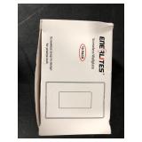 ENERLITES Screwless Decorator Wall Plates Child Safe Outlet Covers, Size 1-Gang 4.68" H x 2.93" L, Polycarbonate Thermoplastic, SI8831-W-10PCS, White (10 Pack)