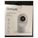 Goowls WiFi Camera for Home Security 1080P Pan/Tilt 2.4GHz for Baby/Pet/Nanny Monitor Night Vision Motion Detection Two-Way Audio Works with Alexa