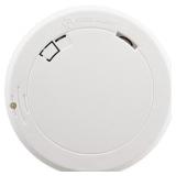 First Alert 10-Year Battery Photoelectric Smoke Alarm, Slim Profile with Escape Light