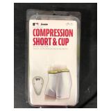 Franklin Sports MLB Adult Cup with Compression Shorts