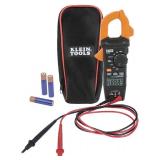Klein Tools CL120 Digital Clamp Meter, Auto-Ranging 400 Amp AC, AC/DC Voltage, Resistance, Continuity, Non-Contact Voltage Tester Detection
