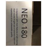 Luxe - Neo 180 Non-Electric Self-Cleaning Nozzle Universal Fit Bidet Toilet Attachment - White