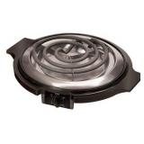 Elite Gourmet - Electric Single Coil Burner - Black, Stainless Steel