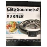 Elite Gourmet - Electric Single Coil Burner - Black, Stainless Steel