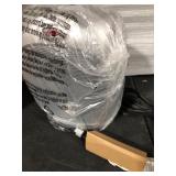 Basics 1500W Oscillating Ceramic Heater with Adjustable Thermostat, Silver