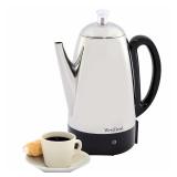 West Bend 54159 12-Cup Stainless Steel Percolator