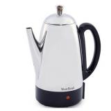 West Bend 54159 12-Cup Stainless Steel Percolator