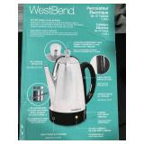West Bend 54159 12-Cup Stainless Steel Percolator