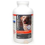 Nutramax Cosequin DS Maximum Strength Plus MSM Joint Health Supplement for Dogs, 250 Chewable Tablets