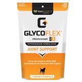 VetriScience GlycoFlex 3, Hip & Joint Supplement for Dogs, Chicken Liver Flavor, 120 Bite-Sized Chews