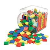 One Inch Square Color Tiles, 400 pieces