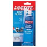 Loctite Waterproof Sealant Clear Silicone, 2.7 fl oz 5 PACK