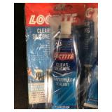 Loctite Waterproof Sealant Clear Silicone, 2.7 fl oz 5 PACK