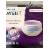 Philips Avent Microwave Steam Sterilizer for Baby Bottles, Pacifiers, Cups and More