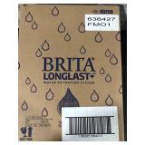 Brita Water Pitcher with 1 Longlast Filter, Large 10 Cup, Black