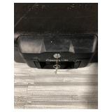 SentrySafe H0100 Fireproof Waterproof Box with Key Lock, 0.17 Cubic Feet, Black