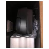 bonsaii Paper Shredder for Home Use, 6-Sheet Cross-Cut Paper Shredder, Small Shredders for Home, 4-Minute Continuous Running Time, 3.4 Gallons Wastebasket, Black (C204-C)