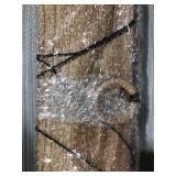 Hanging Shelves for Wall [Set of 2 w/ Hooks] Wooden Shelf & Macrame Rope, Natural Light Reclaimed Wood, Triangle Floating Rustic Farmhouse Modern Boho Decor Plant, Bathroom, Living Room Bedroom Corner