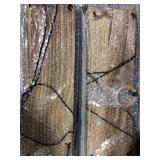 Hanging Shelves for Wall [Set of 2 w/ Hooks] Wooden Shelf & Macrame Rope, Natural Light Reclaimed Wood, Triangle Floating Rustic Farmhouse Modern Boho Decor Plant, Bathroom, Living Room Bedroom Corner