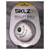SKLZ Bullet Ball Baseball with Speed Sensor Accurately Measuring Baseball Speeds up to 120 mph