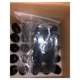 25 Pack Roller Bottles, sungwoo 10 ml Essential Oil Glass Roller Bottles with Stainless Steel Roller Balls