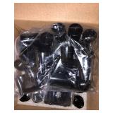 25 Pack Roller Bottles, sungwoo 10 ml Essential Oil Glass Roller Bottles with Stainless Steel Roller Balls