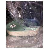 PHABULS Automatic Cat Feeder Gravity Dog Feeder and 1 Gallon Pet Feeder Dispenser Green Feeder for Small and Medium Sized Pets(Green Food Feeder)