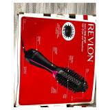Revlon One-Step Hair Dryer and Volumizer Hot Air Brush, Black Blow Dryer DAMAGED BOX