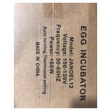 Egg Incubator, HBlife 9-12 Digital Fully Automatic Incubator for Chicken Eggs, Poultry Hatcher for Chickens Ducks Birds