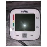 Roffie Blood Pressure Monitor, Accurate Automatic Upper Arm Blood Monitor Machine and Heart Rate Pulse with 8.6"-16.5" Wide Cuff Range (22 to 42cm), 90 Sets Memory, Large 3.4-inch Backlit Display