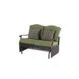 Better Homes & Gardens Providence 2-Person Glider Loveseat, Green