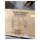 Better Homes & Gardens Providence 2-Person Glider Loveseat, Green