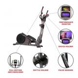 Sunny Health & Fitness Pre-Programmed Elliptical Trainer