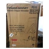 PowerSmart PS10 15 Amp 120V Corded Electric Wood Chipper, Shredder, and Mulcher