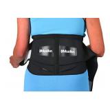 Mueller Adjustable Lumbar Back Brace with Removable Pad, Plus Size, Fits Waist Sizes 50" - 70"