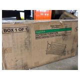 Better Homes & Gardens Delahey Outdoor Porch Swing, White, Seats 2