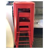 4 pack, Red Barstools - 30â Height