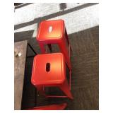 4 pack, Red Barstools - 30â Height
