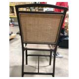 3-Piece Patio Bistro Set Tan High Chairs with Glass Table